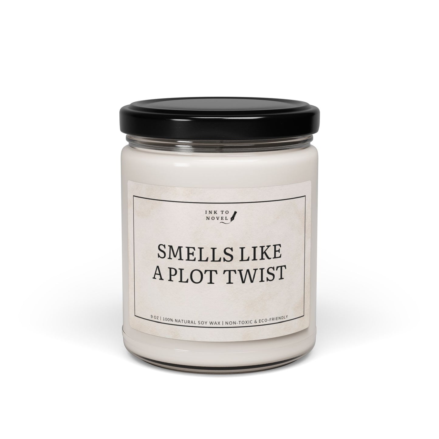 Smells Like A Plot Twist - Author Candle