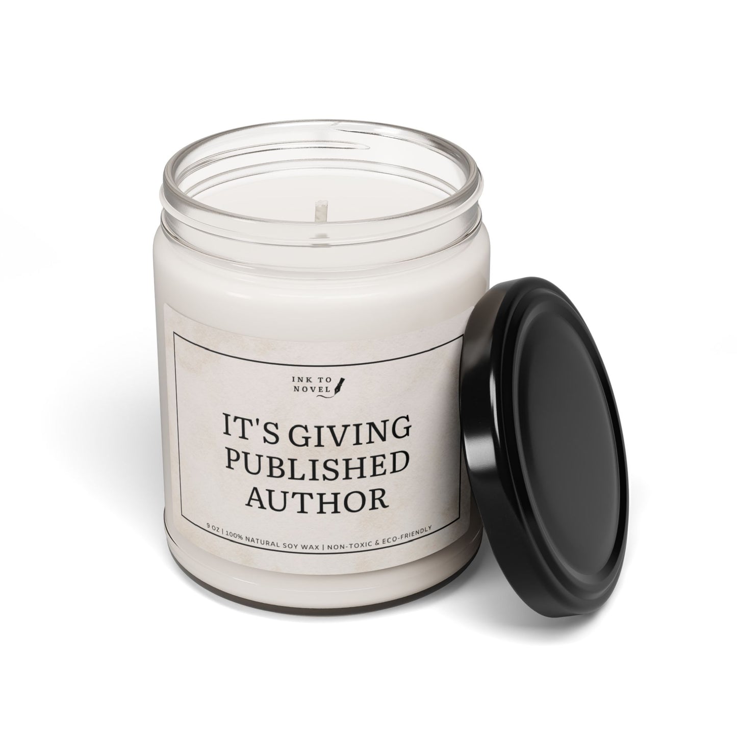 It's Giving Published Author Candle