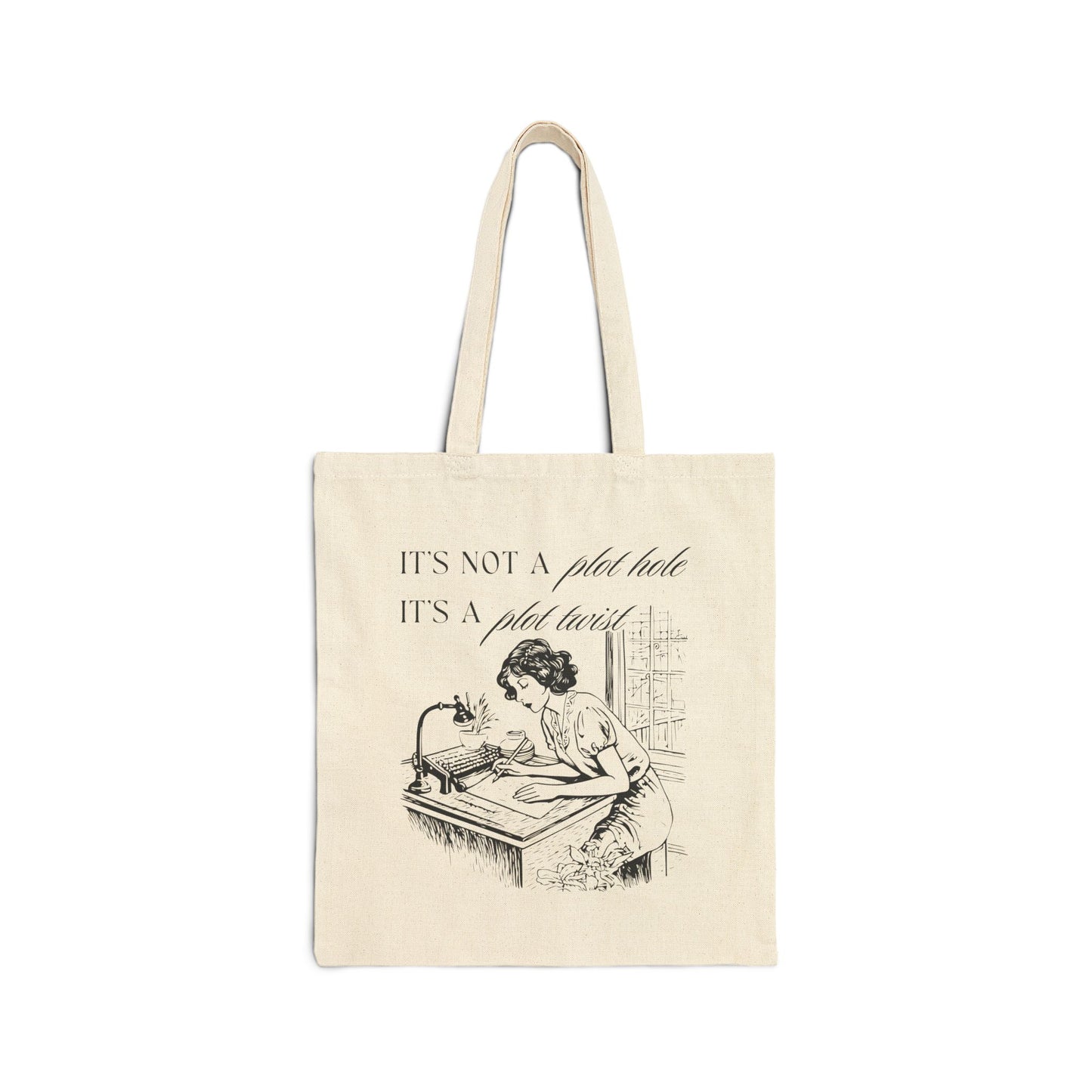 It's A Plot Twist Writer Tote Bag