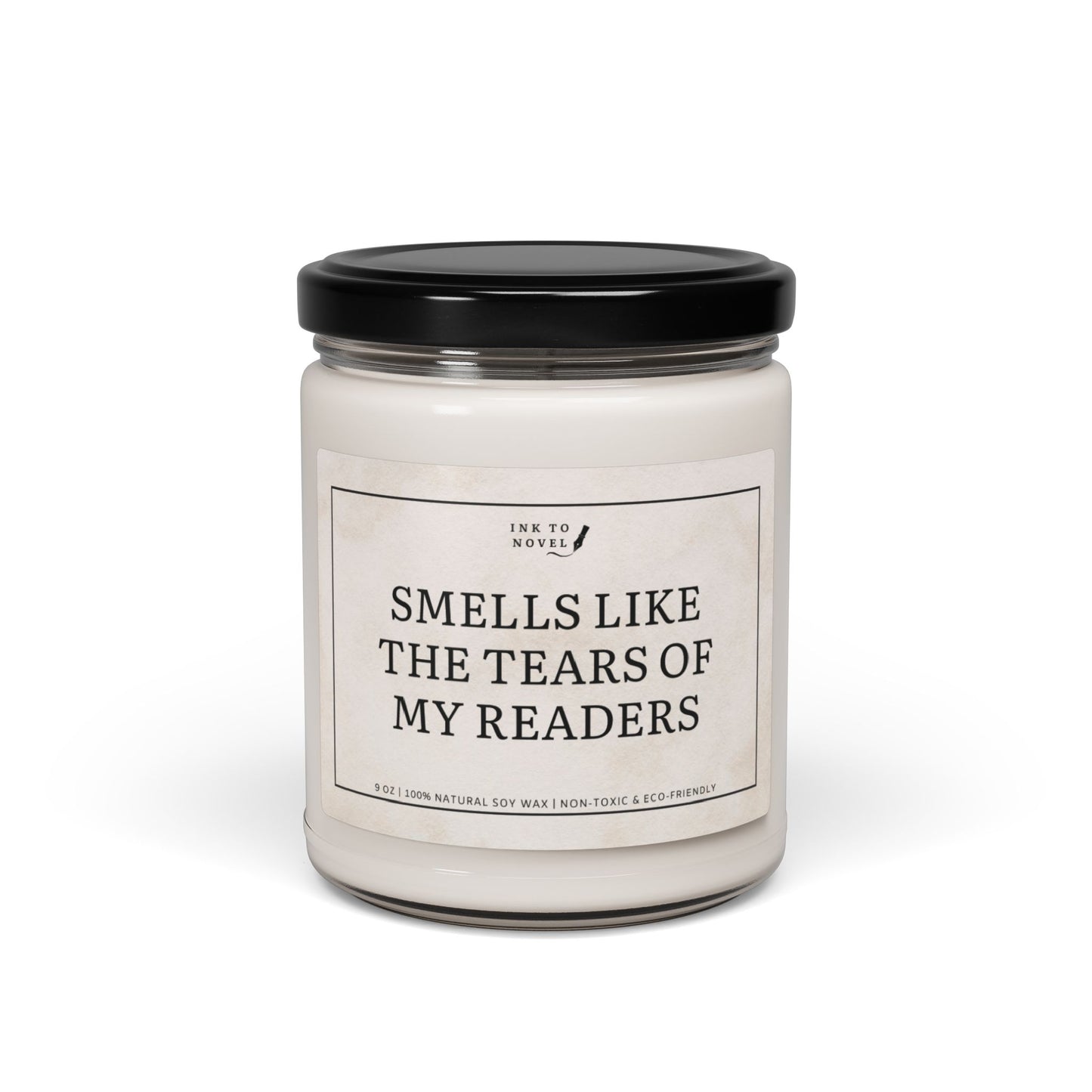 Smells Like The Tears of My Readers - Author Candle